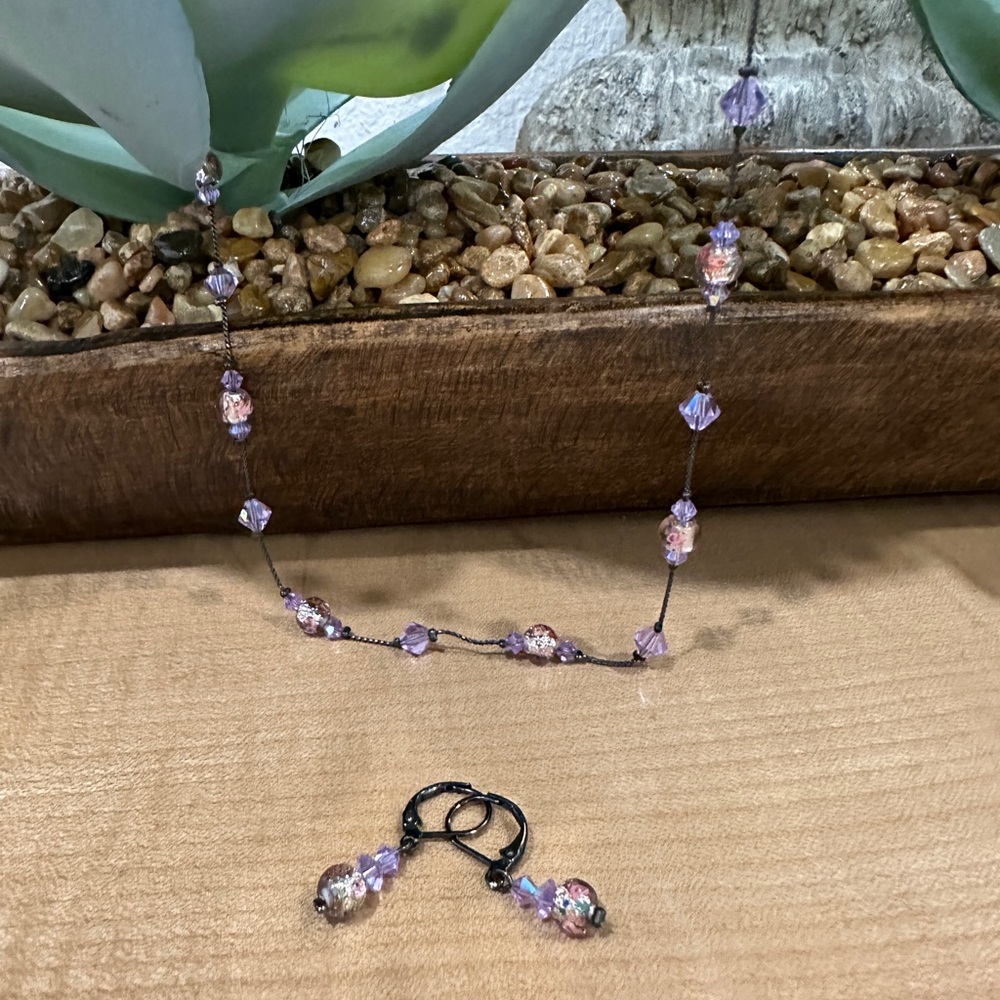 Dabby Reid Necklace and matching earrings